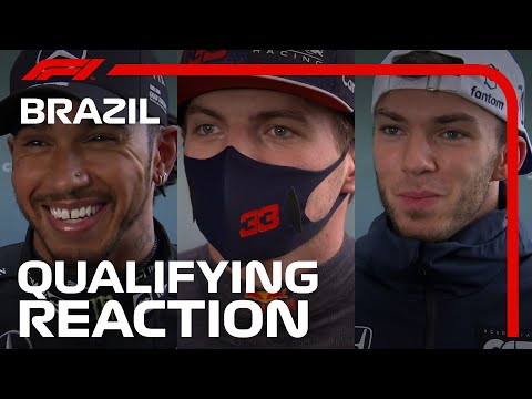 Drivers React After Qualifying | 2021 Brazilian Grand Prix