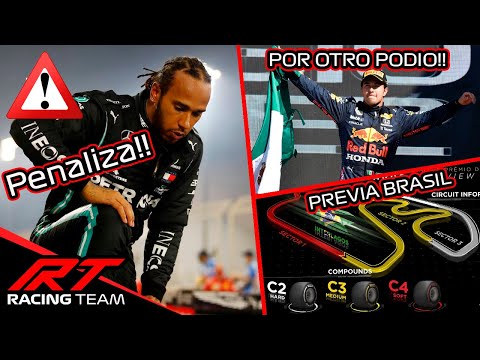 ⚠HAMILTON Penalizaría 💣 | Checo por otro PODIO mas‼ | Regresan las Sprint – Previa GP de Brasil F1