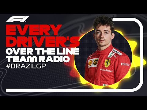 Every Driver's Radio At The End Of Their Race | 2021 Brazilian Grand Prix