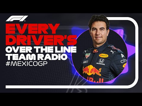 Every Driver's Radio At The End Of Their Race | 2021 Mexico City Grand Prix