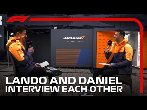 EXCLUSIVE: Lando Norris And Daniel Ricciardo Interview Each Other