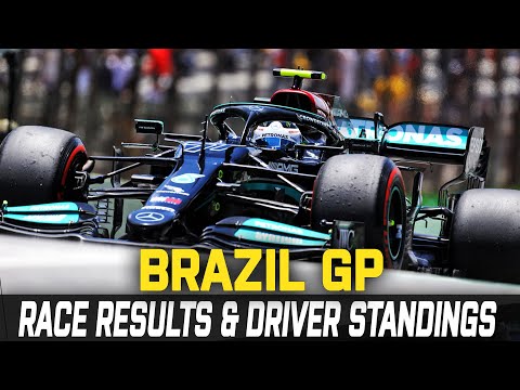 F1 2021 Brazil GP | Race Results & Driver standings | Sao Paulo Interlagos
