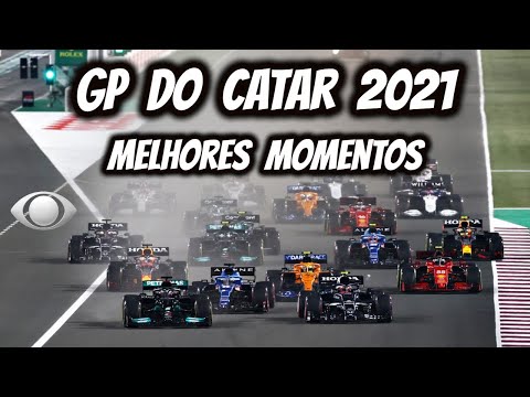 F1 2021 GP DO CATAR / MELHORES MOMENTOS DA CORRIDA / BAND HD