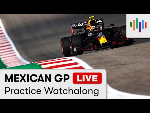 F1 2021 Mexican GP Live Free Practice 2 Watchalong (FP2)