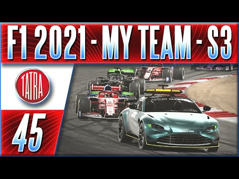 F1 2021 My Team | Šílený Úvod Sezóny! Rekordní Počet Vyjetí Safety Caru? | #45 | CZ Let's Play (S3)