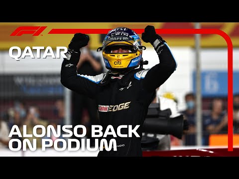 Fernando Alonso Back On The F1 Podium! | 2021 Qatar Grand Prix