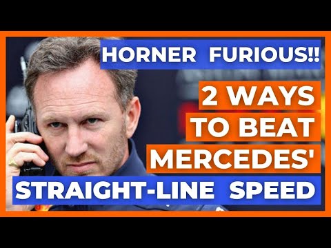 How Red Bull Can Beat Mercedes' Straight Line Speed