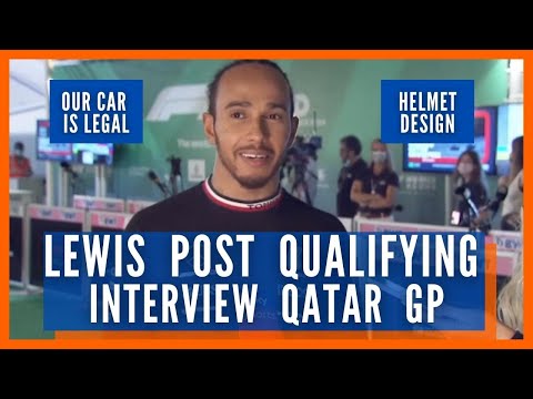 Lewis Hamilton Post Qualifying Interview At The 2021 Qatar Grand Prix