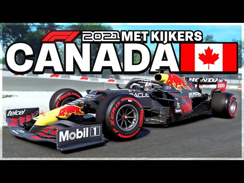 MEGA CRASH IN WALL OF CHAMPIONS! (F1 2021 Canada Met Kijkers – Nederlands)