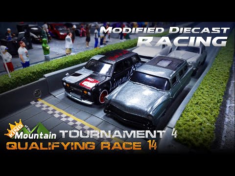Qualify Race 14 🏁 KotM Tournament 4 | Modified Diecast Car Racing