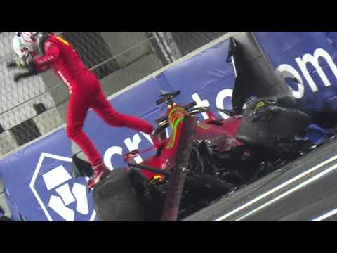 Charles Leclerc TEAM RADIO After BIG CRASH Saudi Arabian GP F1 2021