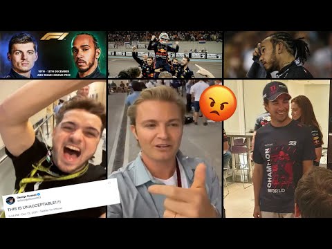 F1 Drivers & Other Celebrities React To Verstappen Winning The World Championship