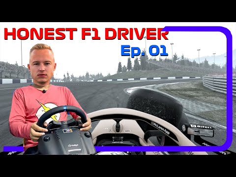 First Race with Steering Wheel || Honest F1 Driver