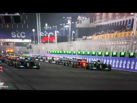 formula 1 race Start Saudi Arabia verstappen hamilton