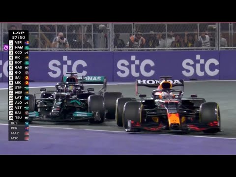 Hamilton vs Verstappen Full Battle – Saudi Arabian GP 2021