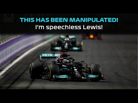 Lewis Hamilton after loosing championship to Verstappen on the last lap.