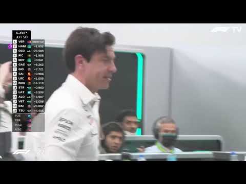 Max Verstappen and Lewis Hamilton Make Contact – 2021 Saudi Arabia Grand Prix