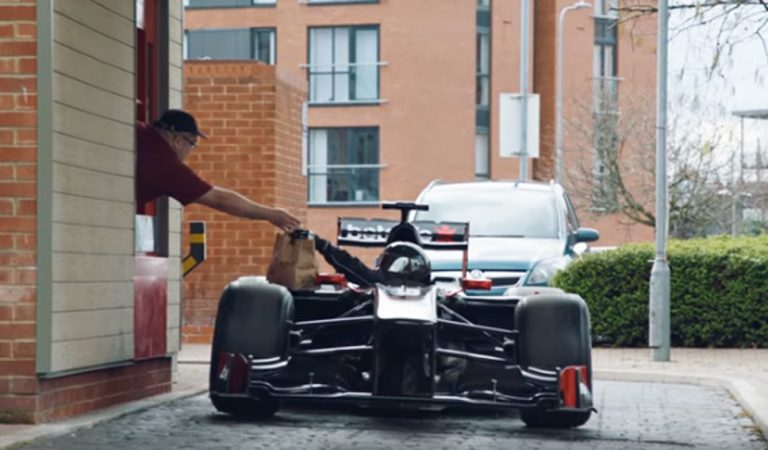 Could a Formula 1 car be legally driven on ordinary roads?