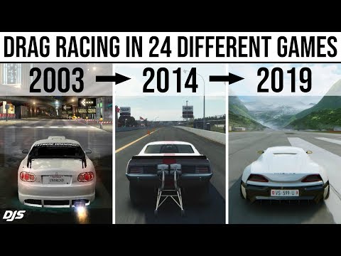 DRAG RACING IN 24 DIFFERENT GAMES (2003 – 2019)