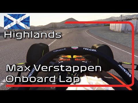 F1 2022 | Highlands | Max Verstappen Onboard Lap