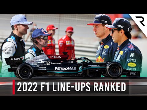 Ranking the 2022 F1 driver line-ups from worst to best
