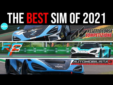 The BEST Racing Simulator of 2021 | Assetto Corsa Competizione vs rFactor 2 vs Automobilista 2