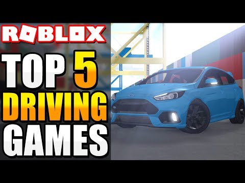 TOP 5 *BEST* Driving Games in Roblox! (New Racing Games 2018)