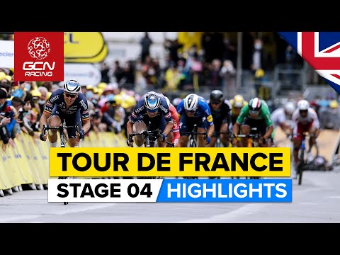 Tour de France 2021 Stage 4 Highlights | Mark Cavendish Is Back!