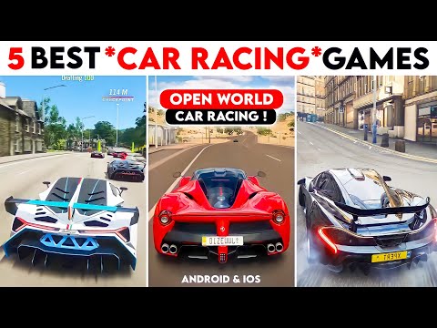 5 Best *CAR RACING* Games 😱 Ever For Android & iOS
