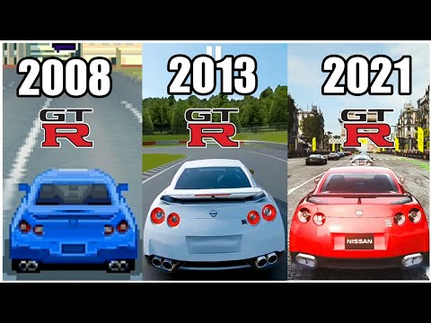 Evolution Of Nissan GT-R R35 Nismo In Mobile Driving/Racing Games (2008 – 2021)