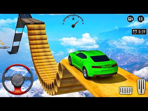 Mega Ramp Stunts Racing Games – Impossible Stunt Car Tracks 3D – Android Gameplay