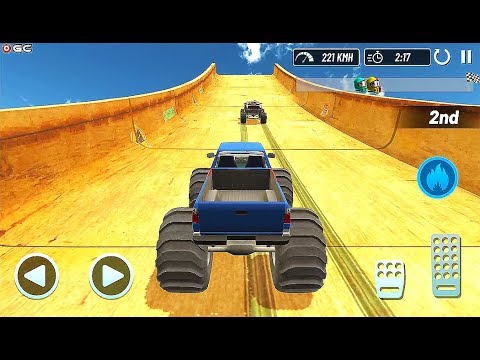 Monster Truck Mega Ramp Extreme Stunts GT Racing – Impossible Car Game – Android GamePlay