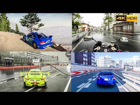 Top 4 PS5 Racing Games With Realistic Graphics Showcase Gameplay 4K HDR 60FPS Ray Tracing