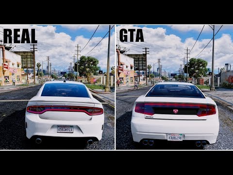 𝗚𝗧𝗔 Cars VS 𝗥𝗘𝗔𝗟 𝗟𝗜𝗙𝗘 Cars | GTA 6 ULTRA Realistic GRAPHICS GAMEPLAY GTA V MOD