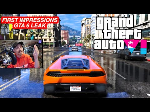 GTA 6 Vice City LEAKED – First Impressions Of GAMEPLAY + Vehicle CUSTOMIZATION!!