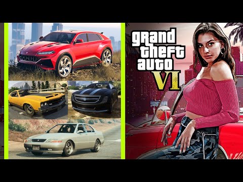 GTA VI – CARS CONFIRMED so far | OLD and NEW Vehicles